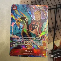 One Piece Premium Booster The Best PRB-01 Marco OP02-018 Alternate Alt Art NM - Image 1