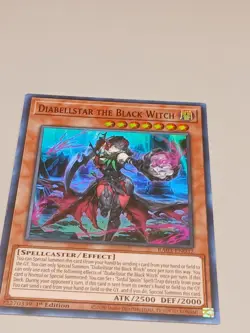 YuGiOh! Diabellstar the Black Witch RA03-EN032 Ultra Rare UR - Image 2