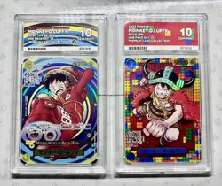 Luffy OP07-109 + P-110 ACE 10 One Piece Day 24 2024 25 2025 Promo Set Japanese - Image 1