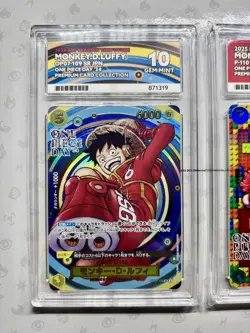 Luffy OP07-109 + P-110 ACE 10 One Piece Day 24 2024 25 2025 Promo Set Japanese - Image 4