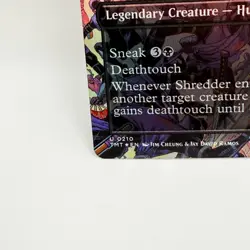 Magic The Gathering Shredder Unrelenting 0210 TMNT Secret Lair Rainbow Foil MTG - Image 4
