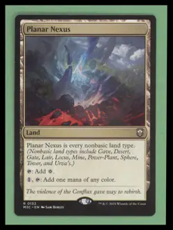 Commander: Modern Horizons 3 #132 Planar Nexus - Image 1