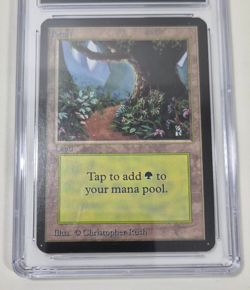MTG Forest Alpha 1993 LEA Limited Edition CGC 8.5 NM/M+ Forest (Path) - Image 3