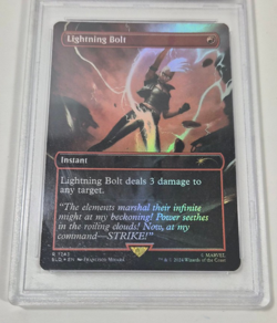 PSA 10 LIGHTNING BOLT FOIL MAGIC THE GATHERING SECRET LAIR DROP #1743 MARVEL - Image 3