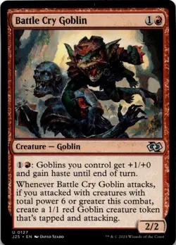 Battle Cry Goblin [J25 - 127] - Image 1