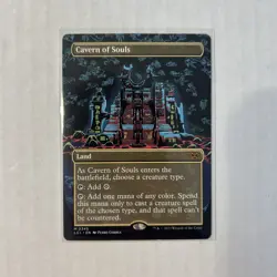 1x MTG Cavern of Souls (0345) (Borderless) - The Lost Caverns of Ixalan (LCI) NM - Image 1
