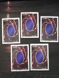 Yugioh Bandai 1998 - Complete Japanese Exodia the Forbidden One 38 39 40 41 42 - Image 2