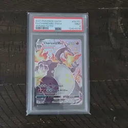 Pokemon Charizard VMAX SV107/SV122 Shining Fates Shiny Vault Full Art Holo PSA 9 - Image 1