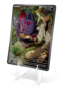 Pokemon N's Zorua Promo Scarlet & Violet Promo 189 - Image 2