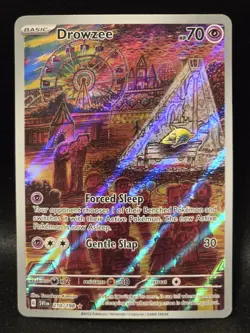 Drowzee 210/198 Pokemon TCG S&V Base Set Illustration Rare MINT - Image 1
