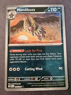 Mandibuzz (Poke Ball Pattern) (064/086) Uncommon SV: White Flare NM Pokemon TCG - Image 1