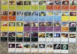 Pokemon Shining Legends Japanese SM3+ Complete Common/Uncommon/Trainer 48 Cards! - Image 1
