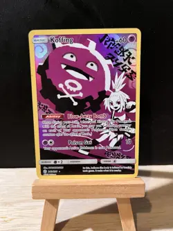 Pokemon TCG Koffing Secret Rare Holo 243/236 Sm-Cosmic Eclipse 2019 English - Image 1