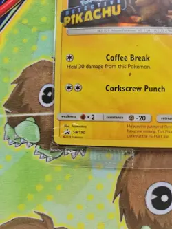 Pokemon TCG Detective Pikachu SM190 Stamped Holo Movie DVD Promo NM - Image 5