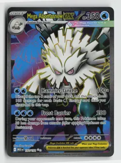 Pokemon - Mega Abomasnow ex - 157/132 ME01: Mega Evolution - Ultra Rare - NM - Image 1