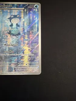Poliwhirl 176/165 SV Pokemon TCG Scarlet & Violet 151 Illustration Rare IR Card - Image 4