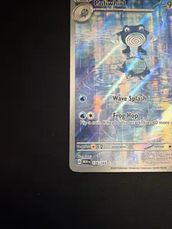 Poliwhirl 176/165 SV Pokemon TCG Scarlet & Violet 151 Illustration Rare IR Card - Image 5