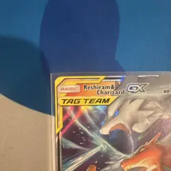 Pokemon TCG Reshiram & Charizard GX 20/214 Unbroken Bonds Holo Card - Image 2