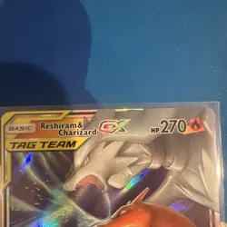 Pokemon TCG Reshiram & Charizard GX 20/214 Unbroken Bonds Holo Card - Image 4