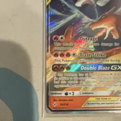 Pokemon TCG Reshiram & Charizard GX 20/214 Unbroken Bonds Holo Card - Image 5