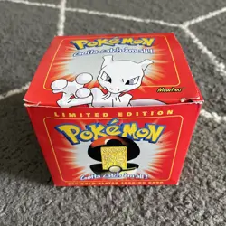 Vintage 1999 Burger King Mewtwo Pokemon 23K Gold Plated Card Sealed Never Opened - Image 1