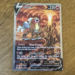Entei v Crown Zenith Galarian Gallery Holo Ultra Rare Pokemon TCG GG36/GG70 - Image 1