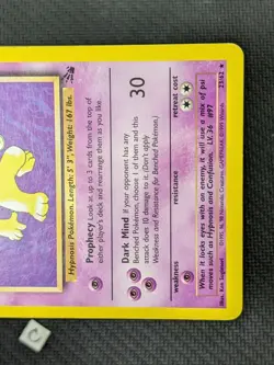 Hypno 23/62 - Fossil Unlimited Rare Pokemon TCG LP - Image 5