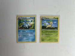 Pokemon RUSSIAN XY Eevee, Jolteon, Flareon, Vaporeon, Leafeon, Glaceon Card Lot - Image 5
