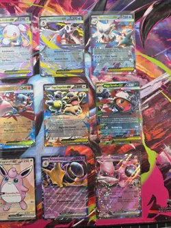 Pokemon Mega EX Cards Lot of 15x! All near mint! 151 wigglytuff 👀❤ - Image 3