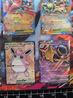 Pokemon Mega EX Cards Lot of 15x! All near mint! 151 wigglytuff 👀❤ - Image 4