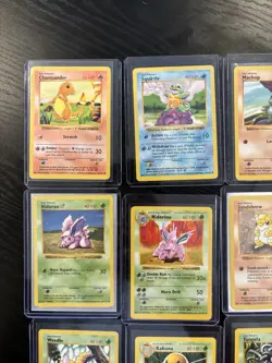 SHADOWLESS 1999 POKEMON BASE SET 20 CARD LOT! CHARMANDER, SQUIRTLE… HP-NM🔥🔥 - Image 3