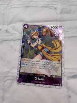 One Piece CCG O-Nami Foil Blocker Character Card ST18-002 2000 Power Standard - Image 1