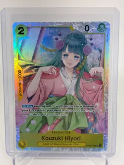 One Piece TCG OP06 - Kouzuki Hiyori SR Wings Of The Captain #106 - Image 1