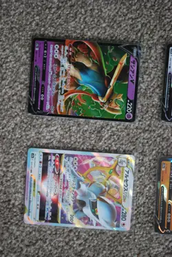 Pokemon cards bundle 6 japanese full art V or Vstar cards - Image 5