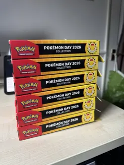 Pokemon Day 2026 Collection Box – Sealed – Promo Card. X6 - Image 2