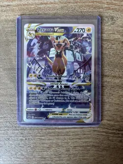 Pokemon TCG Crown Zenith Zeraora V Star GG43/GG70 - Image 1