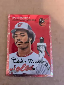 2023 Topps Chrome Platinum Anniversary Rose Gold Refractor Eddie Murray /75 !! - Image 1