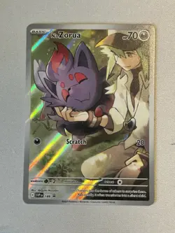 Pokemon TCG Journey Together N's Zorua #189 Holo Promo Card - Image 1