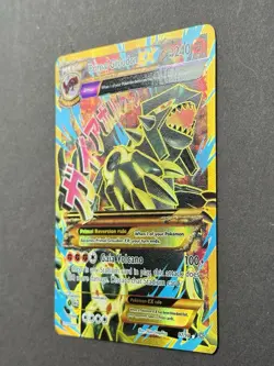 Pokemon TCG Primal Groudon-EX Ancient Origins 97/98 Holo Full Art Ultra Rare - Image 2