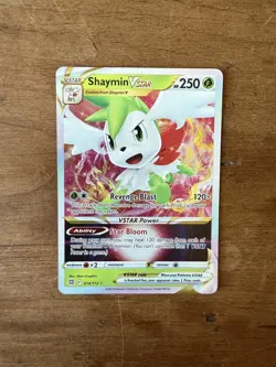 Pokemon TCG Shaymin VSTAR 014/172 SWSH Brilliant Stars Rare Holo Card MINT 2022 - Image 1