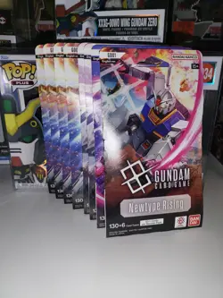 GUNDAM CARD GAME: Newtype Rising Booster Packs GD01 BANDAI English Sealed×8 - Image 1