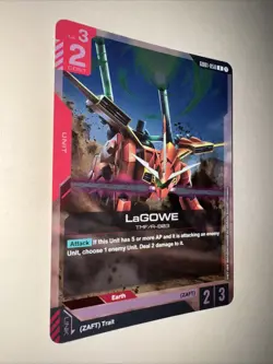 GD01-050 LaGOWE - Gundam TCG Card Game Single (Newtype Rising) CCG English - Image 2