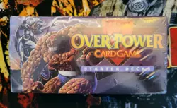 Marvel Overpower Card Game - 12 Starter Deck Box - New - Factory Sealed - Image 1