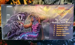Marvel Overpower Card Game - 12 Starter Deck Box - New - Factory Sealed - Image 3