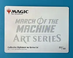 Mtg Collective Nightmare Art Card Art Series: March of the Machine Regular - Image 2