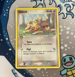 Slakoth 73/107 Non Holo EX Deoxys Set Pokemon Card 2005 NM - Image 1
