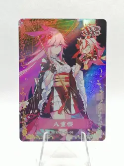 Yae Sakura - Honkai Impact 3rd - Flower Girl - HYSN SR II 06 - Waifu Card - Image 1