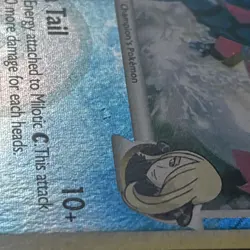 Milotic C 35/147 Supreme Victors Crosshatch Pokemon League Promo Card - Image 3