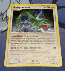 Rayquaza 14/146 Legends Awakened Holo Rare Pokemon Card 2008 LP - Image 4