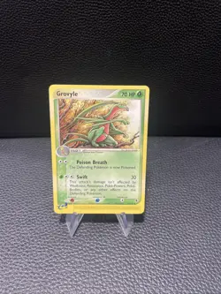 Pokemon Grovyle Card 31/109 Ruby and Sapphire Regular - Image 1